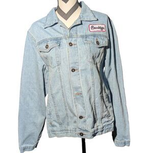 Brooklyn Cloth L Light Wash Denim Trucker Jacket